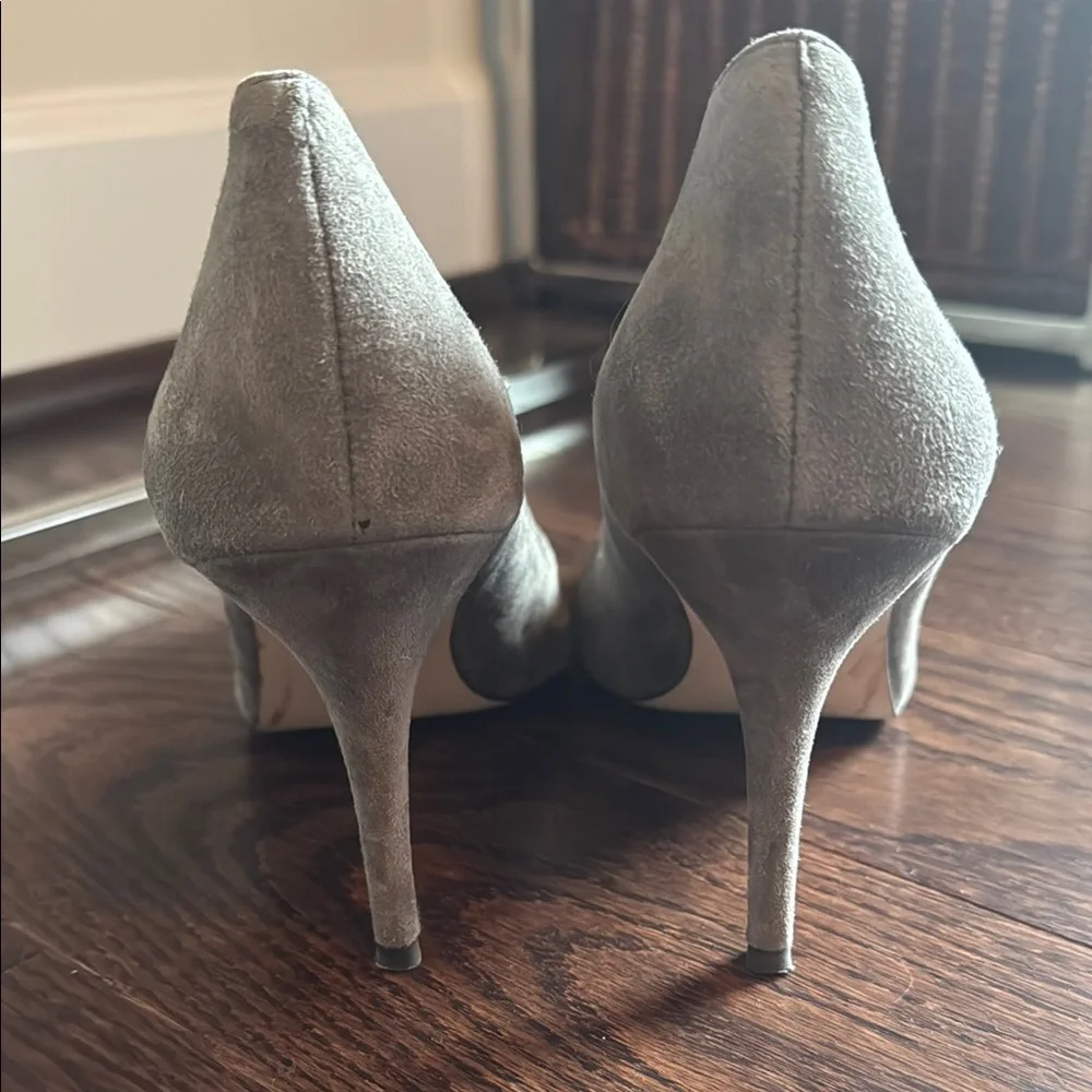 Ann Taylor | Elegant Gray Women's Heels - Picture 2 of 4